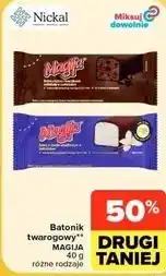 Carrefour Market Batonik twarogowy MAGIJA 40 g różne rodzaje oferta