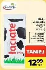 Carrefour Market Mleko w proszku ŁACIATE oferta