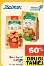 Carrefour Market Bruschetta MARETTI 70 g różne rodzaje oferta
