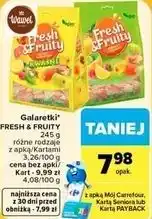 Carrefour Market Galaretki Fresh & Fruity Wawel oferta