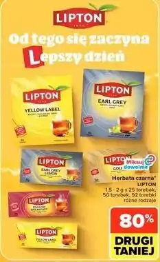 Carrefour Market Herbata czarna Lipton oferta