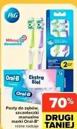 Carrefour Market Pasty do zębów, szczoteczki manualne marki Oral-B oferta