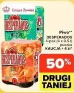 Carrefour Market Piwo Desperados 4-pak (4 x 0,5 l) puszka oferta