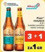 Carrefour Market Piwo Książęce różne rodzaje oferta