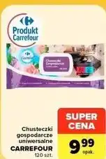 Carrefour Market Chusteczki gospodarcze uniwersalne CARREFOUR oferta