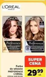 Carrefour Market Farba do włosów PRÉFÉRENCE L'Oréal oferta