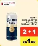 Carrefour Market Piwo Corona Extra 0,5 l puszka oferta