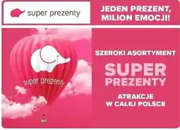 Carrefour Market Super Prezenty - atrakcje w całej Polsce oferta