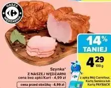 Carrefour Market Nasza Wędzarnia Szynka oferta