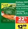 Carrefour Market Dolina Dobra Kiełbasa 100% mięsa bez konserwantów oferta