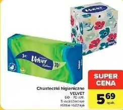Carrefour Market Chusteczki higieniczne Velvet 60-70 szt oferta