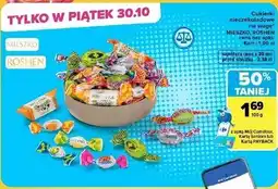 Carrefour Market Cukierki nieczekoladowe na wagę Mieszko, Roshen oferta