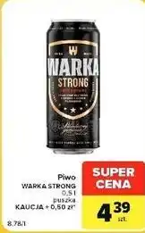 Carrefour Market Piwo WARKA STRONG oferta
