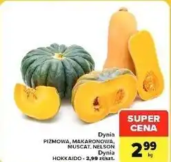 Carrefour Market Dynia piżmowa, makaronowa, muscat, nelson, hokkaido oferta
