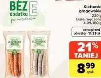 Carrefour Market Madej Wróbel Kiełbaski głogowskie białe, wędzone oferta