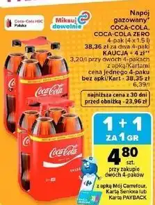 Carrefour Market Napój gazowany Coca-Cola, Coca-Cola Zero oferta