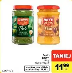 Carrefour Market Pesto MUTTI oferta