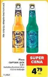 Carrefour Market Piwo CAPTAIN JACK oferta