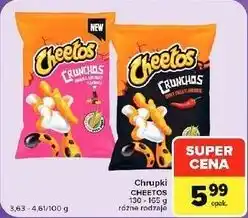 Carrefour Market Chrupki Cheetos 130 - 165 g, różne rodzaje oferta