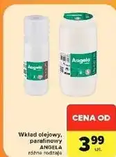 Carrefour Market Wkład olejowy, parafinowy ANGELA różne rodzaje oferta