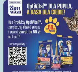 Biedronka Produkty dla zwierząt OptiVital oferta