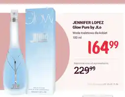 Rossmann Woda toaletowa dla kobiet Glow Pure by JLo Jennifer Lopez oferta