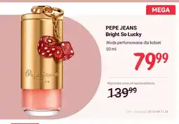 Rossmann Woda perfumowana dla kobiet Bright So Lucky Pepe Jeans oferta