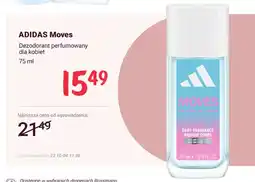Rossmann Dezodorant perfumowany dla kobiet Moves Adidas oferta