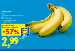 Lidl Banany luzem oferta