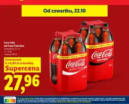 Lidl Napój gazowany Coca-Cola Zero 4-pak oferta