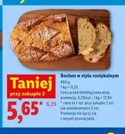 Lidl Bochen w stylu rustykalnym oferta