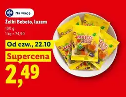 Lidl Żelki Bebeto Mix luzem oferta