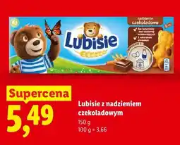 Lidl Ciastka Lubisie z nadzieniem czekoladowym oferta