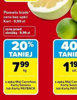 Carrefour Pomelo białe oferta