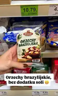Dino Orzechy brazylijskie Orzeszek bez dodatku soli oferta