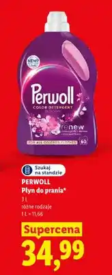 Lidl Płyn do prania Perwoll Renew Color Blossom oferta