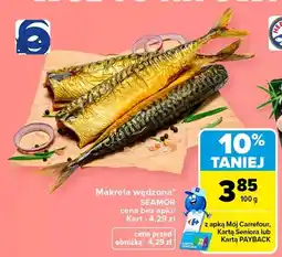 Carrefour Makrela wędzona Seamor oferta