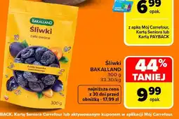 Carrefour Śliwki Bakalland całe owoce oferta