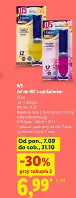 Lidl Żel do WC z aplikatorem W5 Elegance Czar Orientu oferta