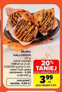 Carrefour Muffin Halloween oferta