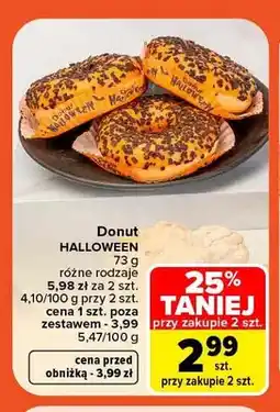 Carrefour Donut Halloween oferta
