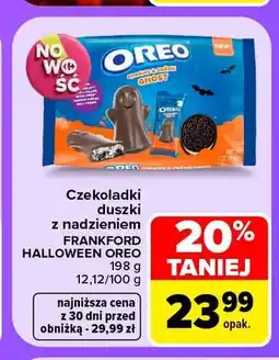 Carrefour Czekoladki duszki z nadzieniem Halloween Oreo Frankford oferta