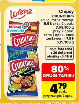 Carrefour Chipsy Crunchips Lorenz oferta