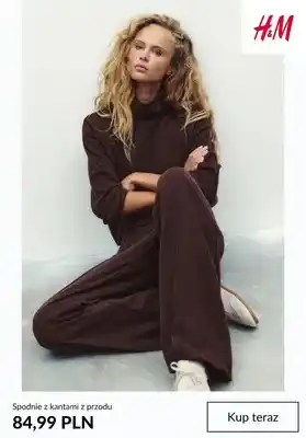 Spodnie z kantami z przodu H & M