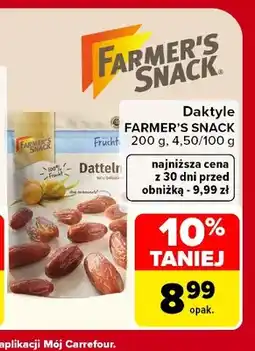 Carrefour Daktyle Farmer's Snack oferta