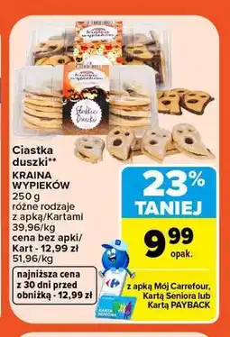 Carrefour Ciastka duszki Kraina Wypieków oferta