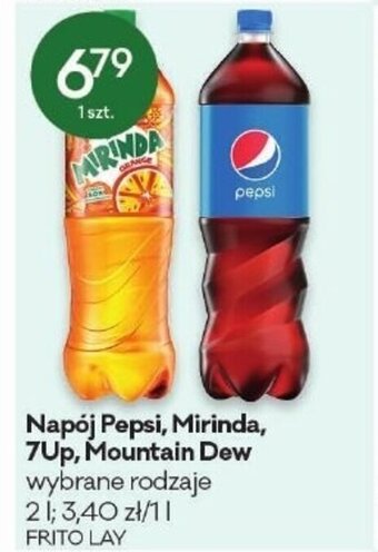 Groszek Napój Pepsi, Mirinda, 7Up, Mountain Dew 2l oferta