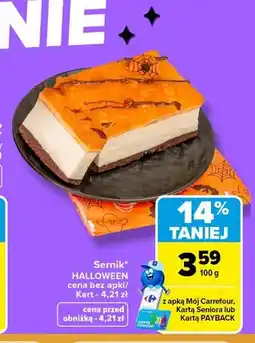 Carrefour Sernik Halloween oferta
