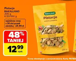 Carrefour Pistacje solone prażone Bakalland oferta