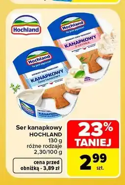 Carrefour Ser kanapkowy Hochland oferta